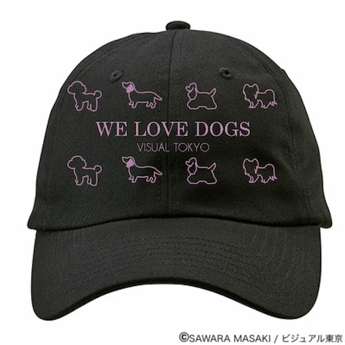 動物たちのキャップ/ブラック/犬バージョン