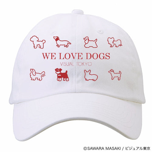 動物たちのキャップ/ホワイト/犬バージョン