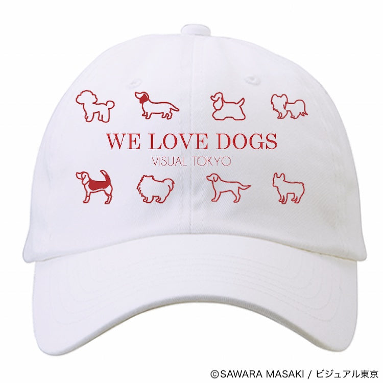 動物たちのキャップ/ホワイト/犬バージョン