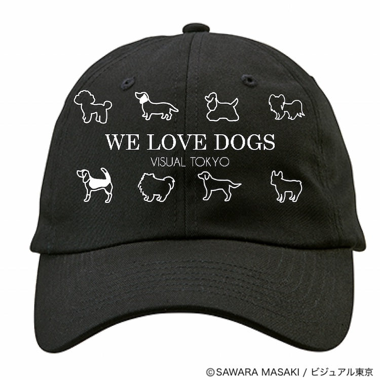 動物たちのキャップ/ブラック/犬バージョン
