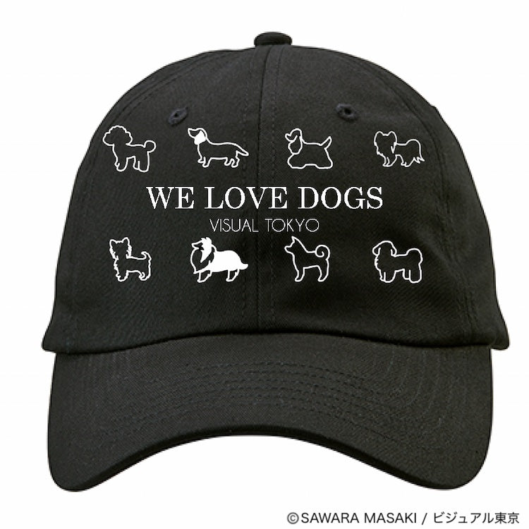 動物たちのキャップ/ブラック/犬バージョン
