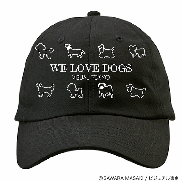 動物たちのキャップ/ブラック/犬バージョン