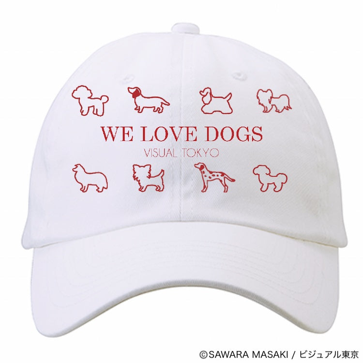 動物たちのキャップ/ホワイト/犬バージョン