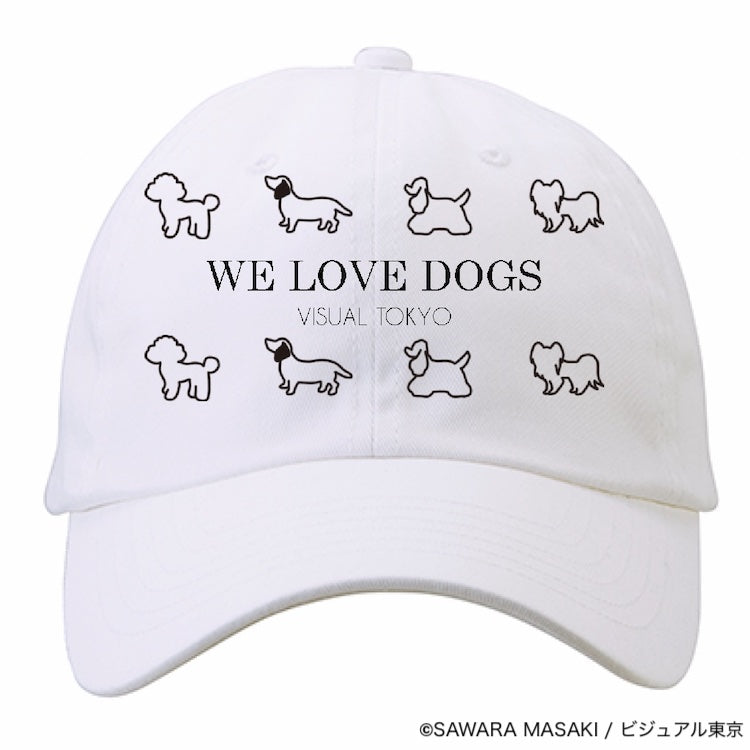 動物たちのキャップ/ホワイト/犬バージョン