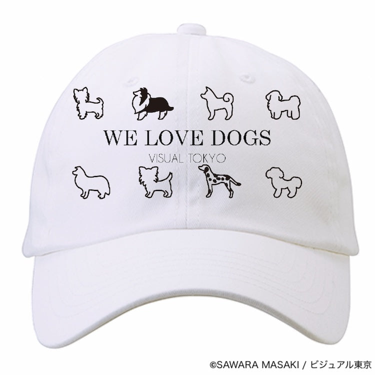 動物たちのキャップ/ホワイト/犬バージョン