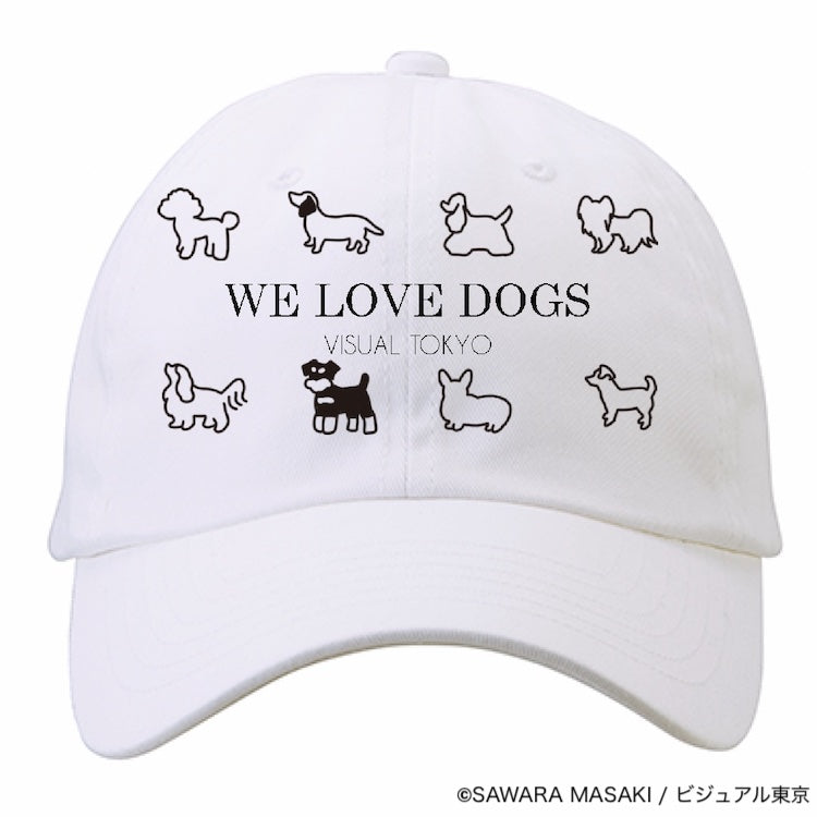 動物たちのキャップ/ホワイト/犬バージョン