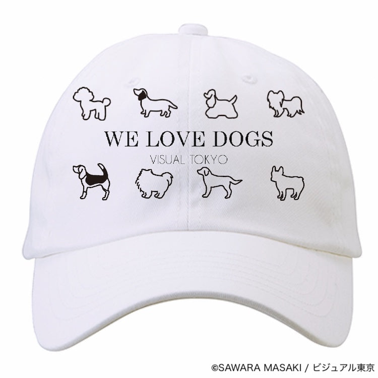 動物たちのキャップ/ホワイト/犬バージョン