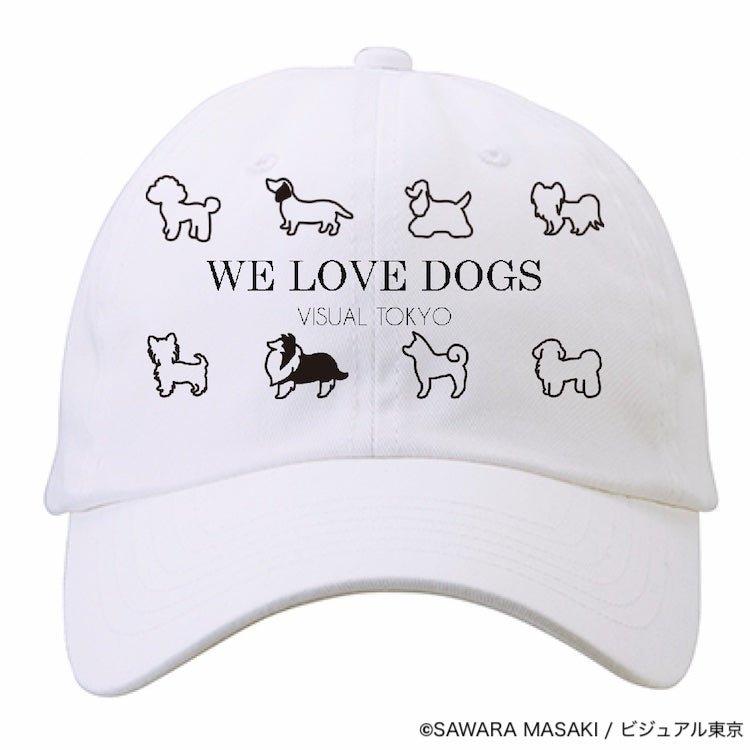 動物たちのキャップ/ホワイト/犬バージョン