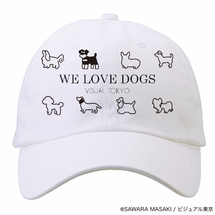 動物たちのキャップ/ホワイト/犬バージョン