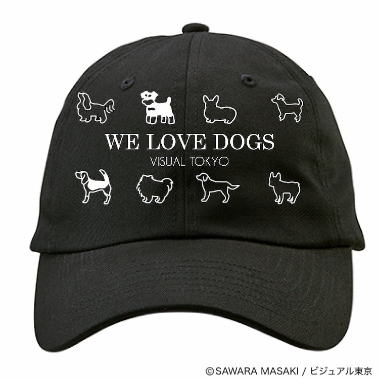 動物たちのキャップ/ブラック/犬バージョン