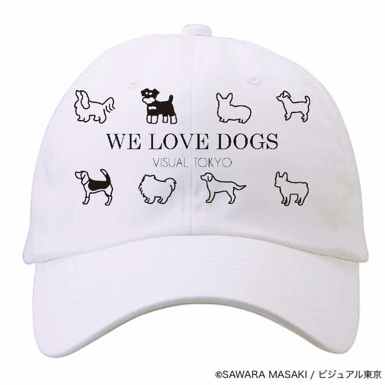 動物たちのキャップ/ホワイト/犬バージョン