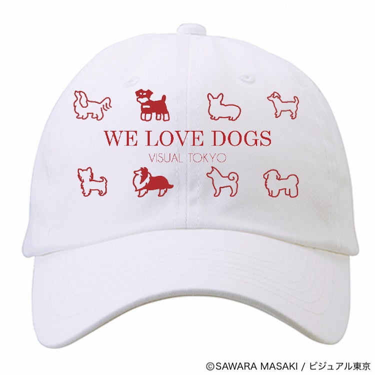 動物たちのキャップ/ホワイト/犬バージョン