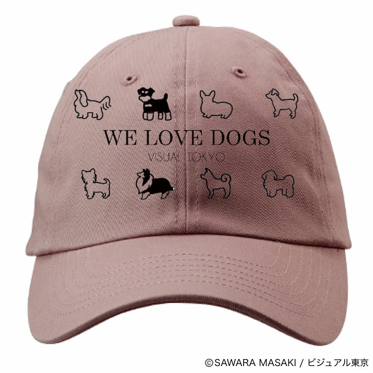 動物たちのキャップ/ピンク/犬バージョン