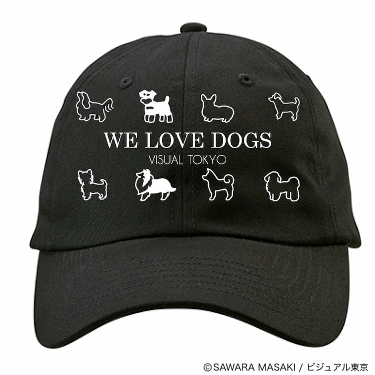 動物たちのキャップ/ブラック/犬バージョン
