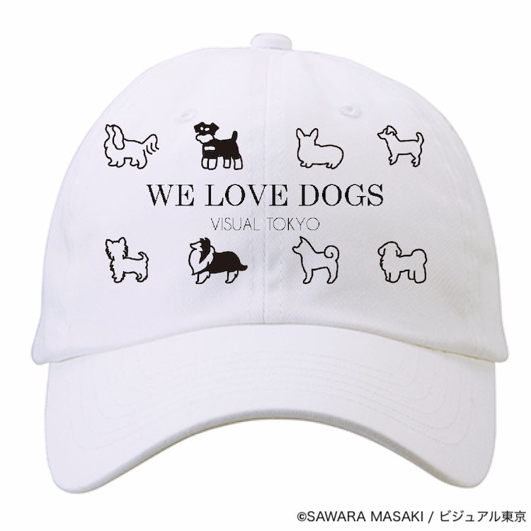 動物たちのキャップ/ホワイト/犬バージョン