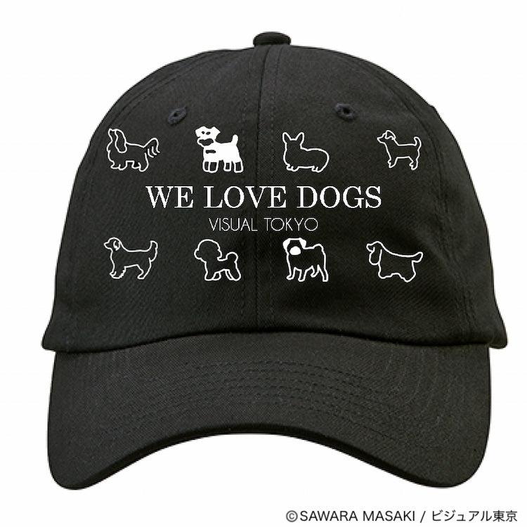 動物たちのキャップ/ブラック/犬バージョン