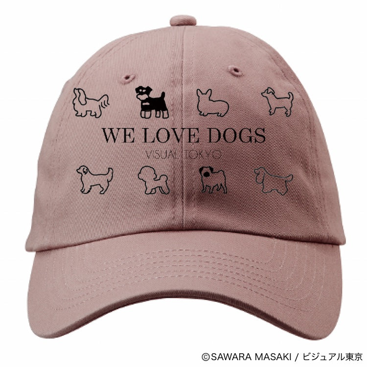 動物たちのキャップ/ピンク/犬バージョン