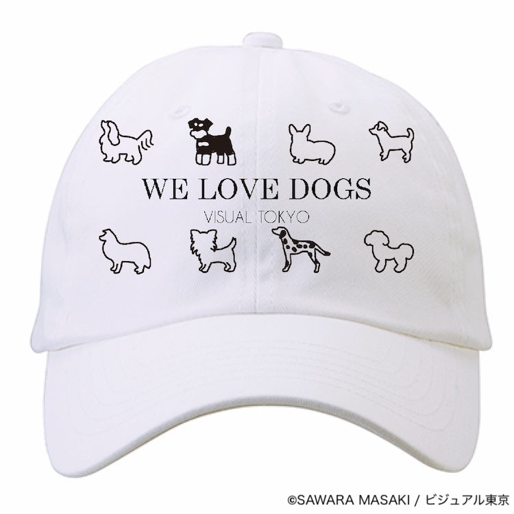 動物たちのキャップ/ホワイト/犬バージョン