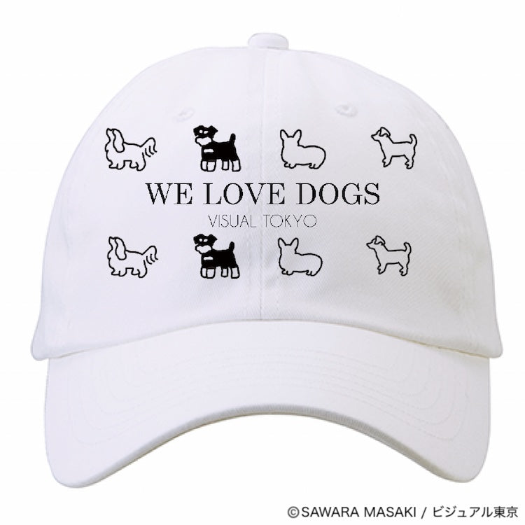 動物たちのキャップ/ホワイト/犬バージョン