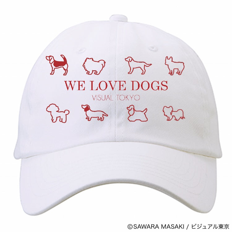 動物たちのキャップ/ホワイト/犬バージョン
