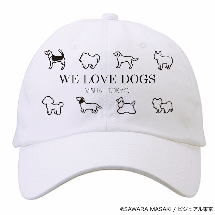 動物たちのキャップ/ホワイト/犬バージョン
