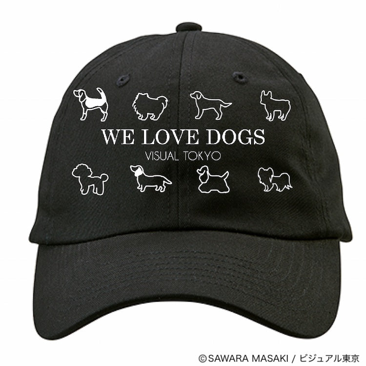 動物たちのキャップ/ブラック/犬バージョン
