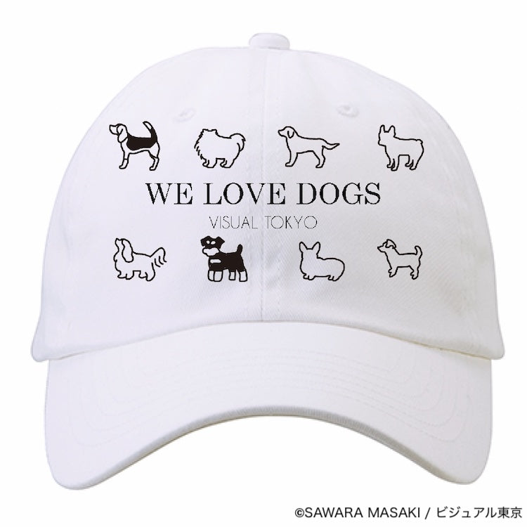動物たちのキャップ/ホワイト/犬バージョン