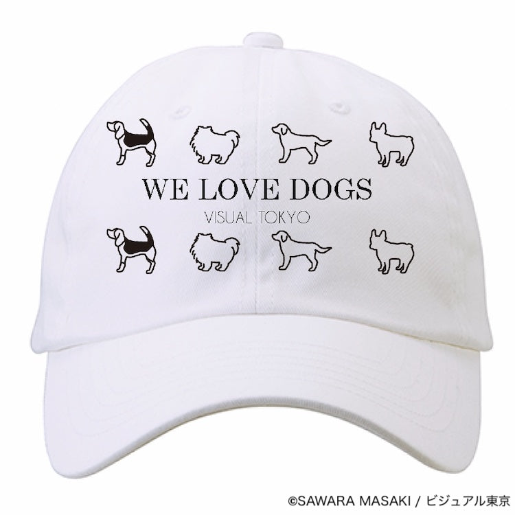 動物たちのキャップ/ホワイト/犬バージョン