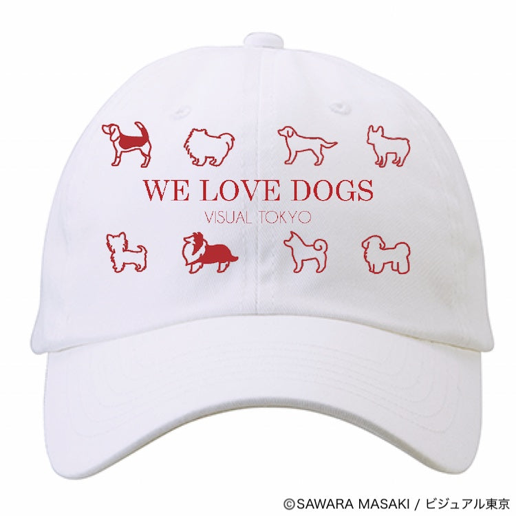 動物たちのキャップ/ホワイト/犬バージョン