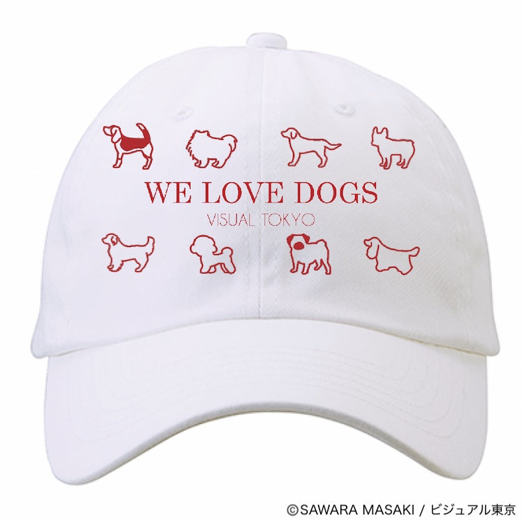 動物たちのキャップ/ホワイト/犬バージョン