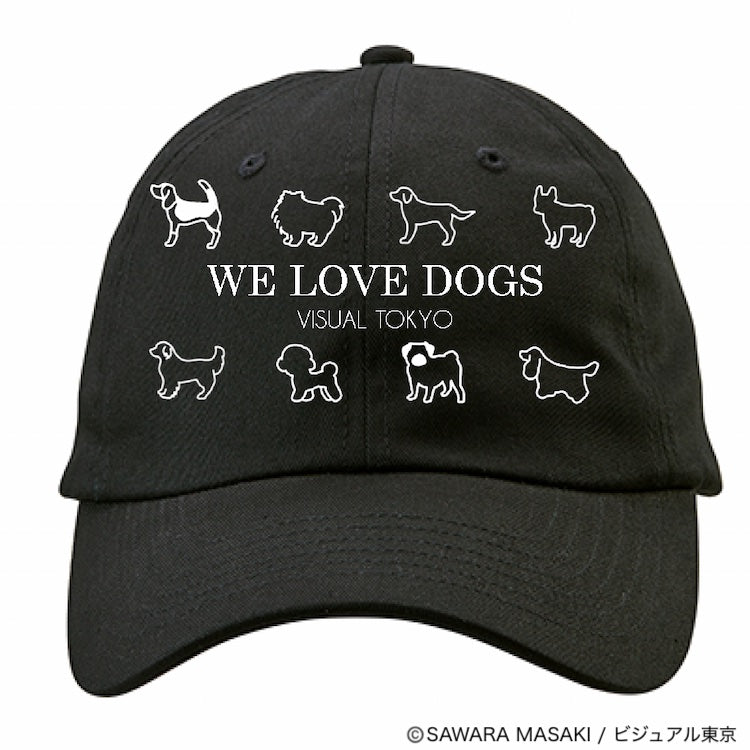動物たちのキャップ/ブラック/犬バージョン
