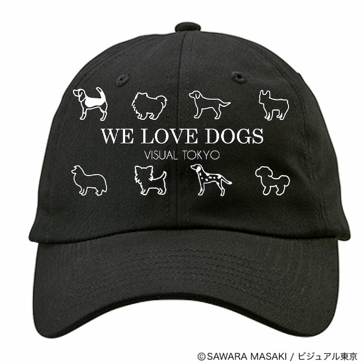 動物たちのキャップ/ブラック/犬バージョン