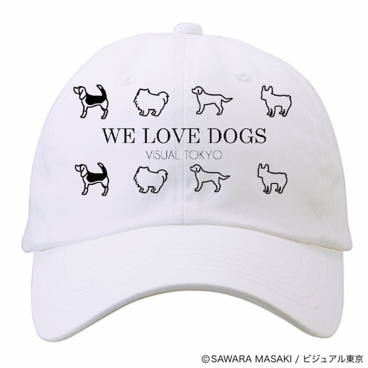 動物たちのキャップ/ホワイト/犬バージョン