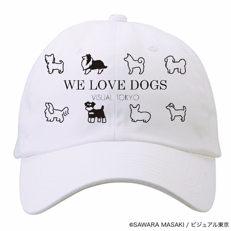 動物たちのキャップ/ホワイト/犬バージョン