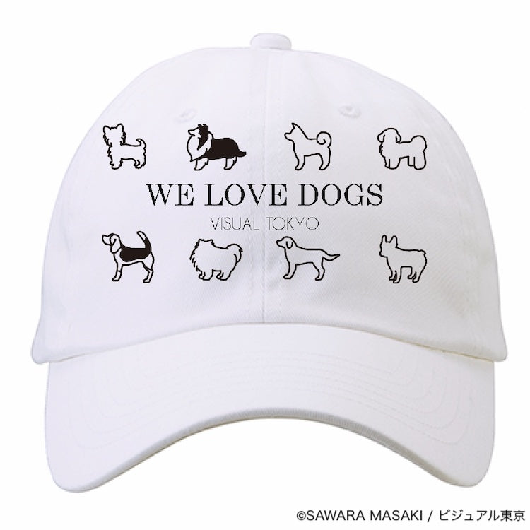 動物たちのキャップ/ホワイト/犬バージョン