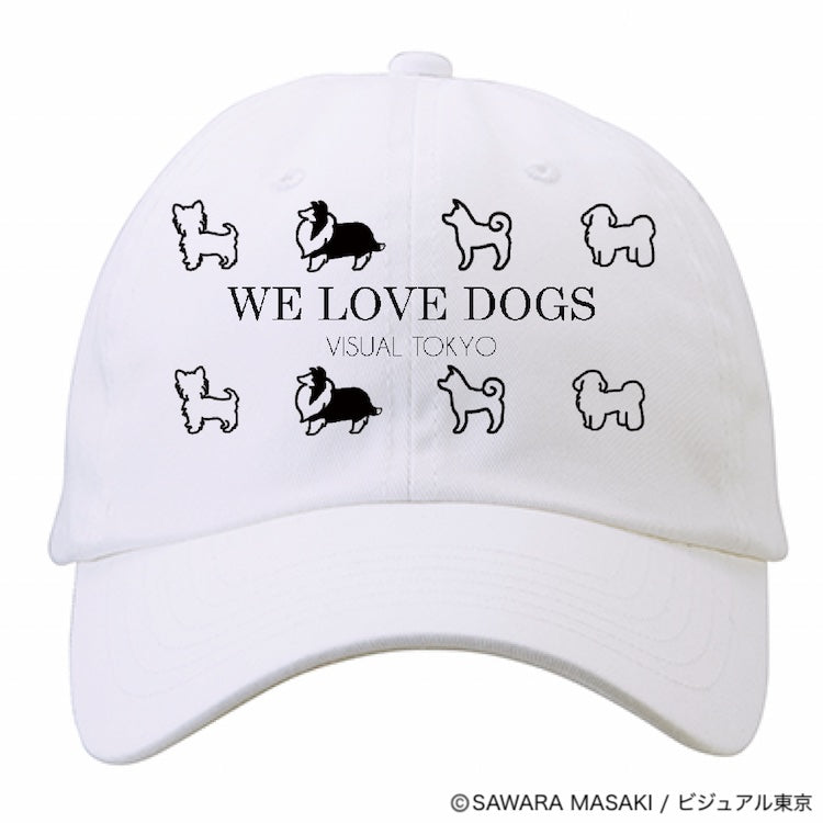 動物たちのキャップ/ホワイト/犬バージョン