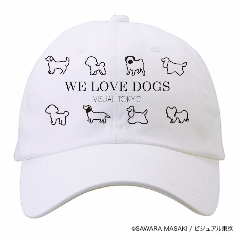 動物たちのキャップ/ホワイト/犬バージョン