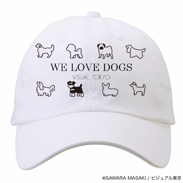 動物たちのキャップ/ホワイト/犬バージョン