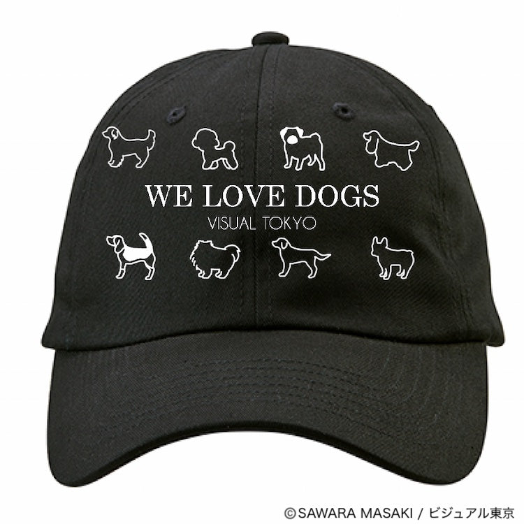 動物たちのキャップ/ブラック/犬バージョン