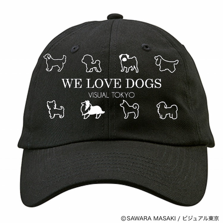 動物たちのキャップ/ブラック/犬バージョン