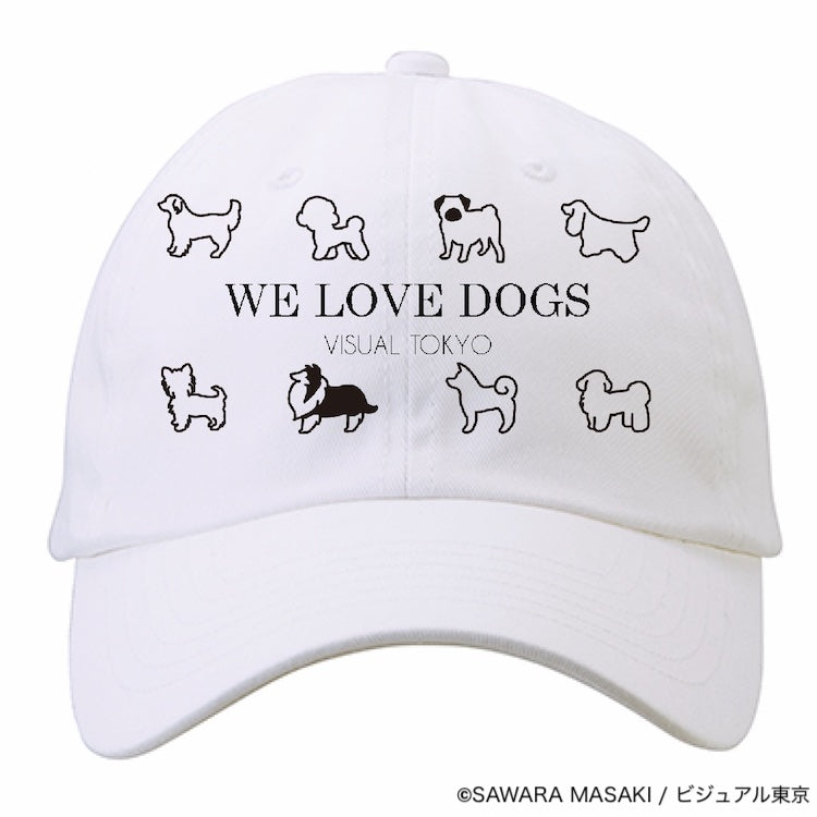 動物たちのキャップ/ホワイト/犬バージョン