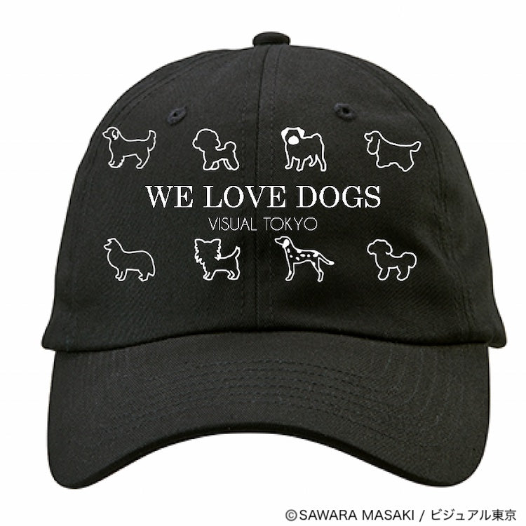 動物たちのキャップ/ブラック/犬バージョン