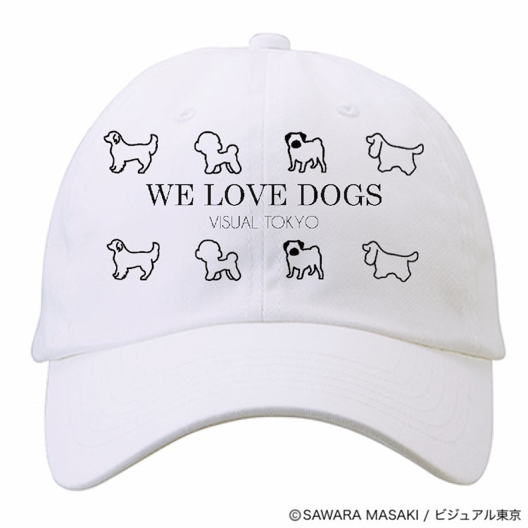 動物たちのキャップ/ホワイト/犬バージョン