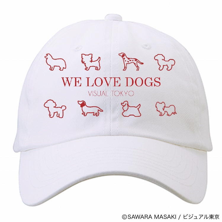 動物たちのキャップ/ホワイト/犬バージョン