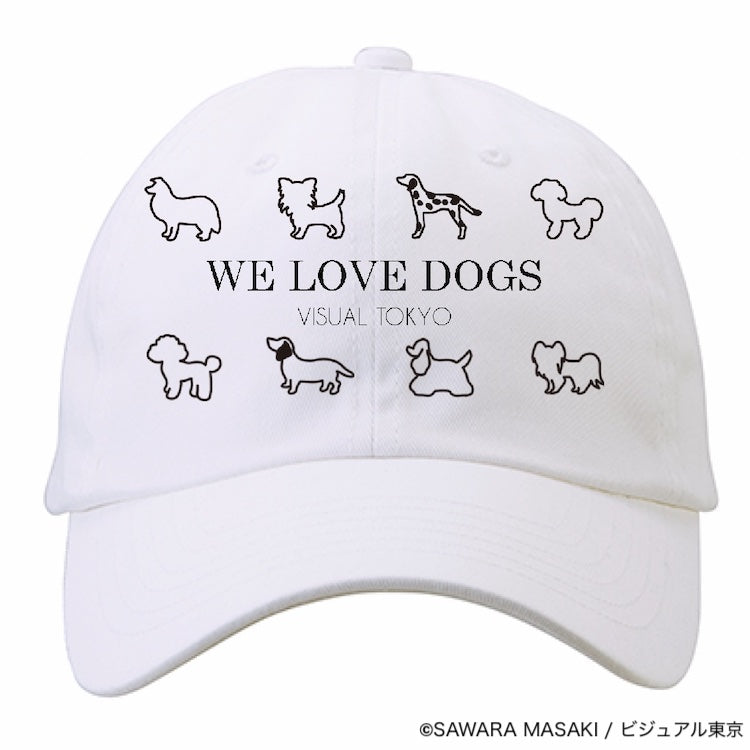 動物たちのキャップ/ホワイト/犬バージョン