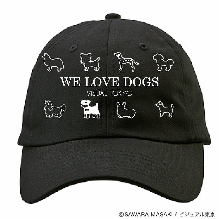 動物たちのキャップ/ブラック/犬バージョン