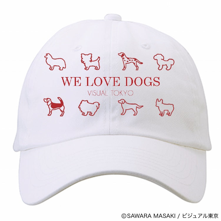 動物たちのキャップ/ホワイト/犬バージョン