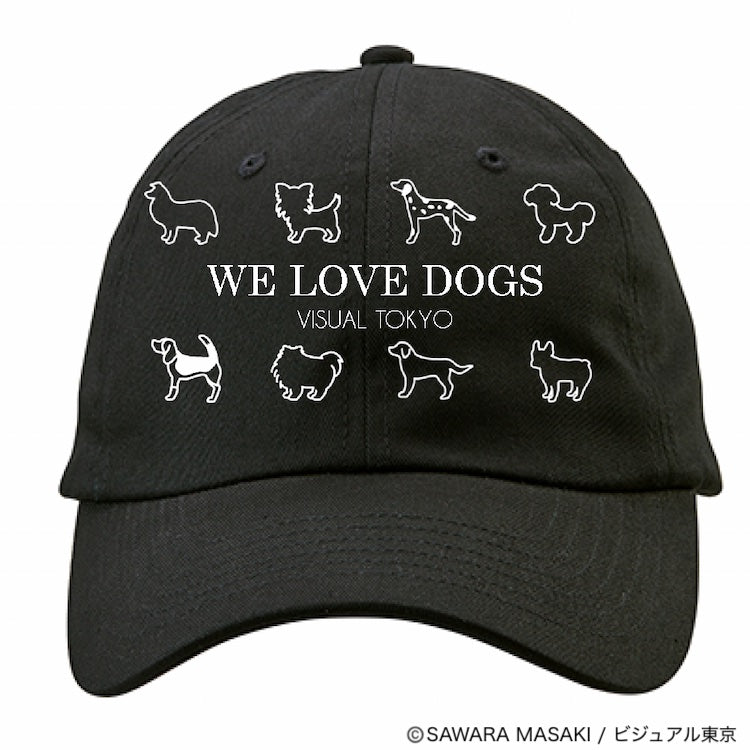 動物たちのキャップ/ブラック/犬バージョン