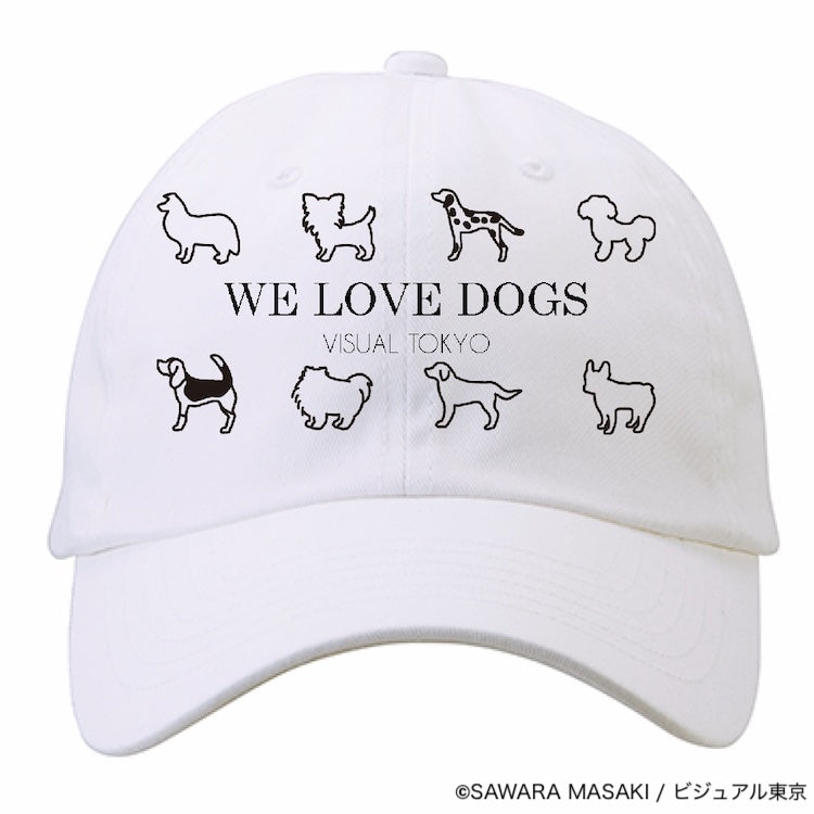 動物たちのキャップ/ホワイト/犬バージョン