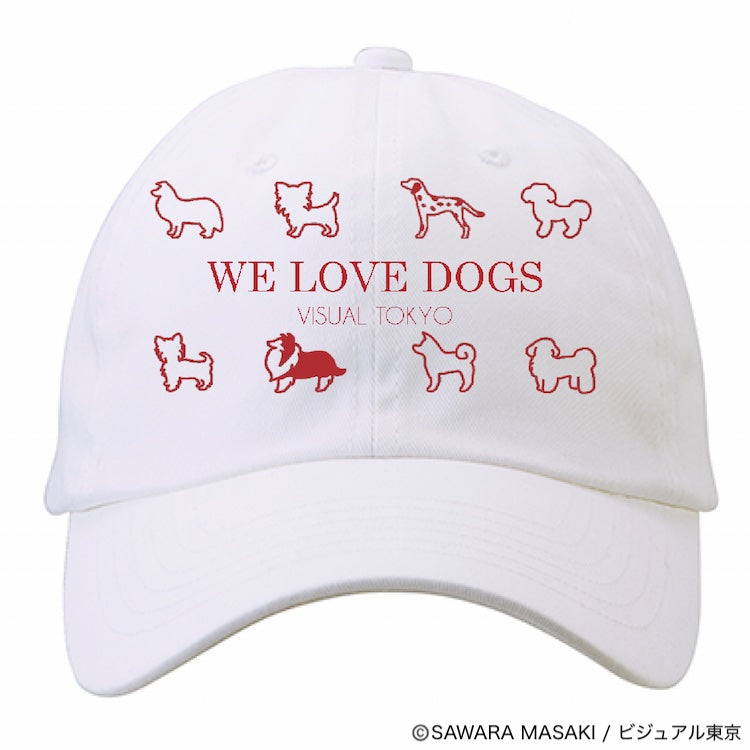 動物たちのキャップ/ホワイト/犬バージョン